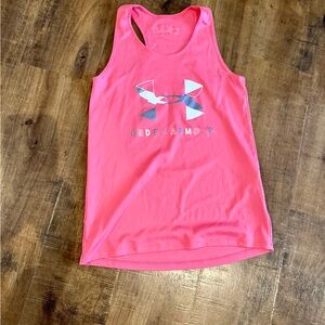 Under Armour Neon Pink Tank Top